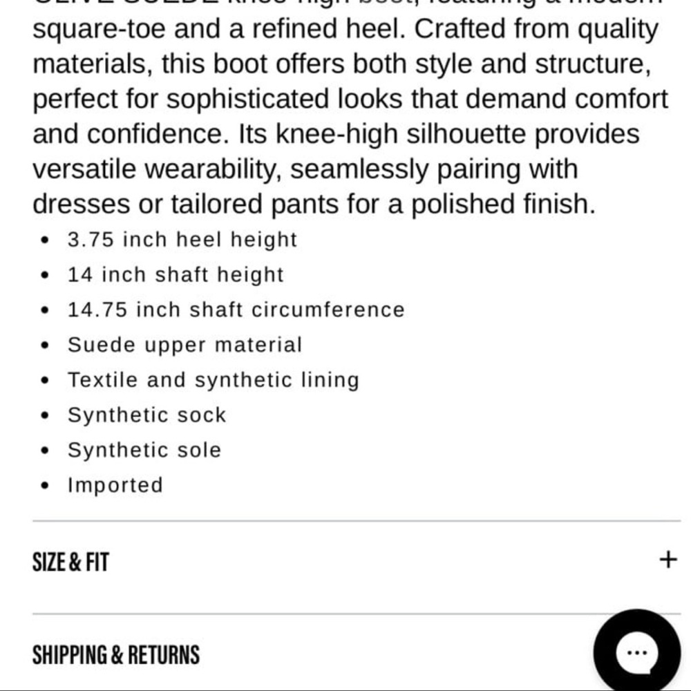 NEW Steve Madden Wescot Olive Suede Knee High Boots Heeled Boots - Picture 11 of 11
